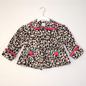 Mack & Co Leopard Cardigan Sweater